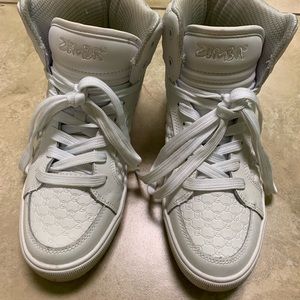 White Zumba high top